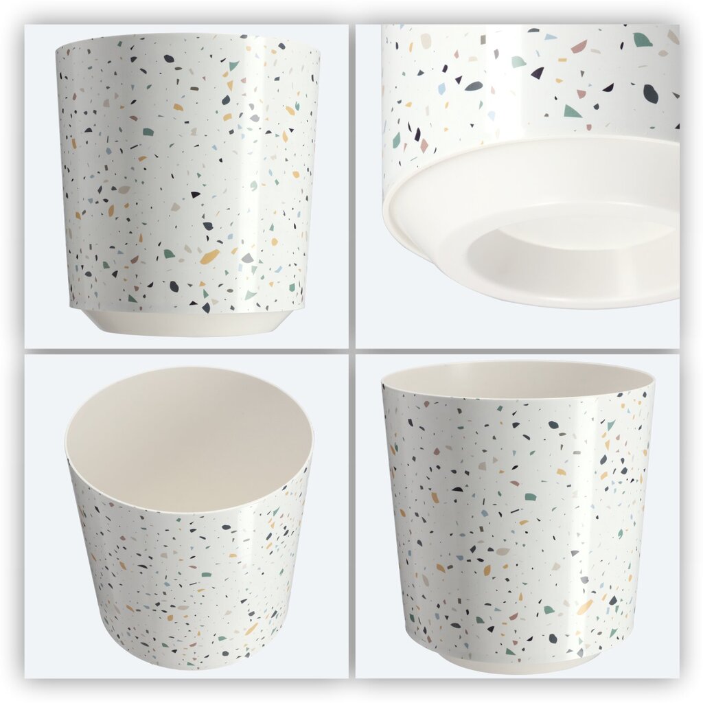 Terrazzo kukkaruukun kansi 30x31cm hinta ja tiedot | Kukkaruukut | hobbyhall.fi