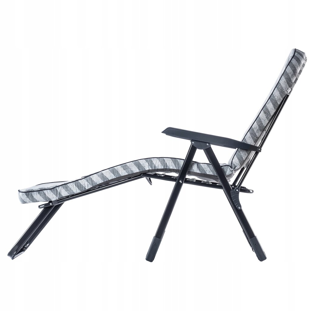 Deckchair Garden Beach tuoli Säädettävä 150kg hinta ja tiedot | Aurinkotuolit | hobbyhall.fi