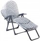 Deckchair Garden Beach tuoli Säädettävä 150kg hinta ja tiedot | Aurinkotuolit | hobbyhall.fi