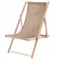 Garden Beach Deckchair Puiset lepotuolit 2 kpl hinta ja tiedot | Aurinkotuolit | hobbyhall.fi