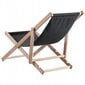 Garden Beach Deckchair Puiset lepotuolit 2 kpl hinta ja tiedot | Aurinkotuolit | hobbyhall.fi