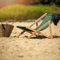 Garden Beach Deckchair Puiset lepotuolit 2 kpl hinta ja tiedot | Aurinkotuolit | hobbyhall.fi