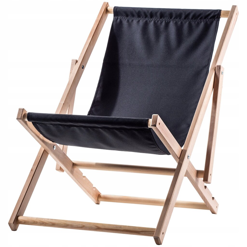 Garden Beach Deckchair Puiset lepotuolit 2 kpl hinta ja tiedot | Aurinkotuolit | hobbyhall.fi