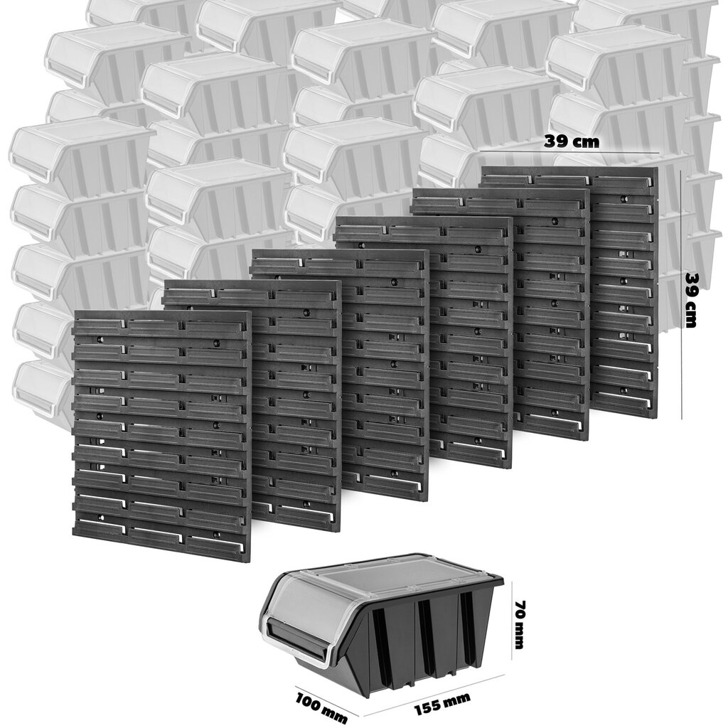 Työkalulaudan seinä 117x78cm 99El Workshop Autotallin hiekkalaatikot hinta ja tiedot | Työkalupakit ja muu työkalujen säilytys | hobbyhall.fi