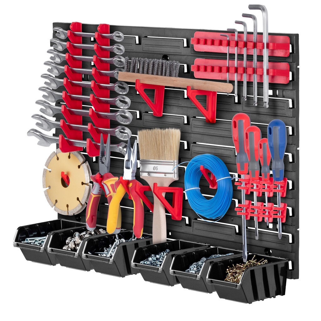 Työpajalauta Autotallin seinä 58x39cm hinta ja tiedot | Työkalupakit ja muu työkalujen säilytys | hobbyhall.fi