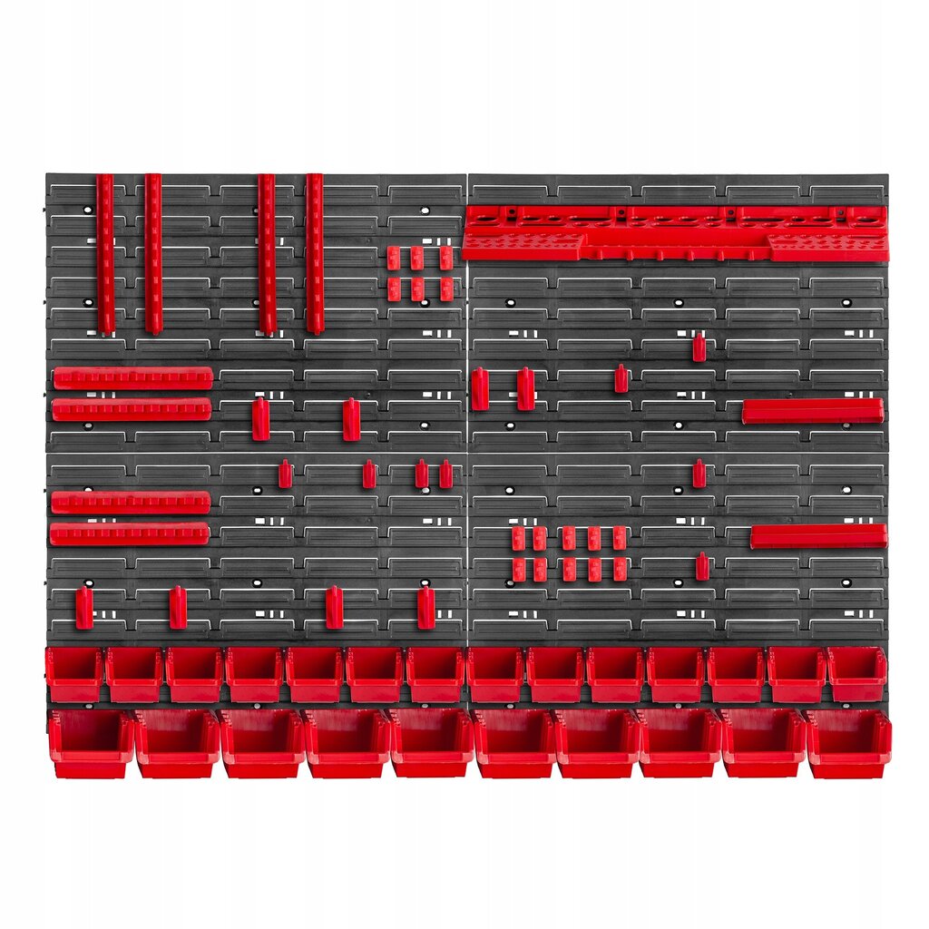 Työkalulevy 116x78cm Hylly 67 kpl hinta ja tiedot | Työkalupakit ja muu työkalujen säilytys | hobbyhall.fi