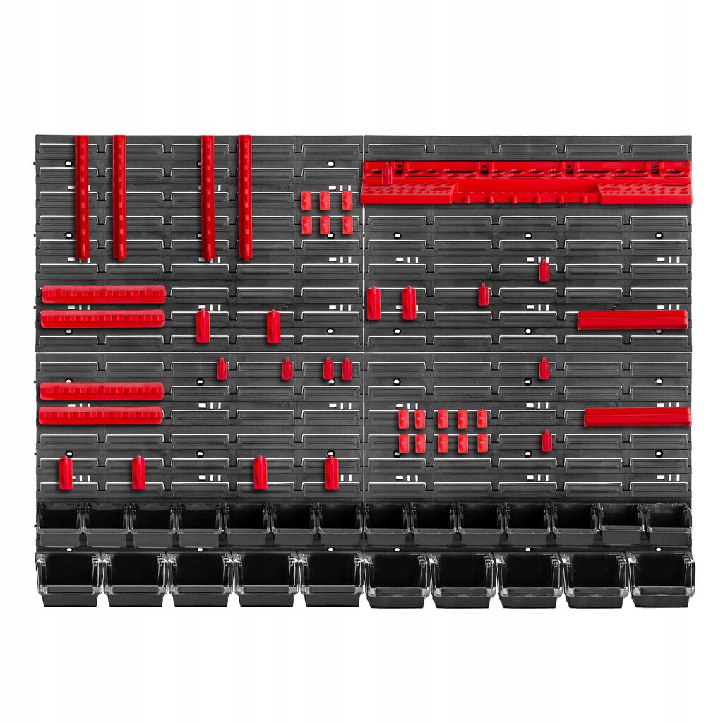 Työkalulevy 116x78cm Hylly 67 kpl hinta ja tiedot | Työkalupakit ja muu työkalujen säilytys | hobbyhall.fi