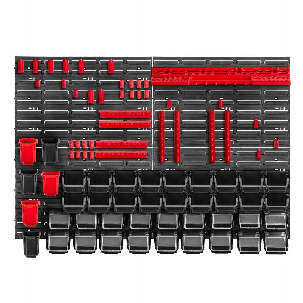 Työkalu seinälevy 116x78cm 83 El hinta ja tiedot | Työkalupakit ja muu työkalujen säilytys | hobbyhall.fi