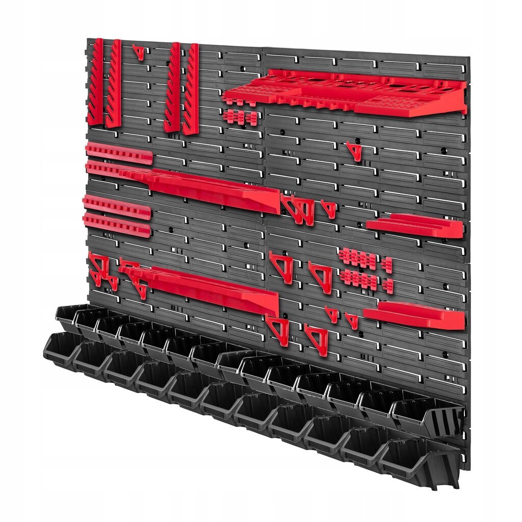 Työkalu seinälevy 116x78cm 70 El hinta ja tiedot | Työkalupakit ja muu työkalujen säilytys | hobbyhall.fi