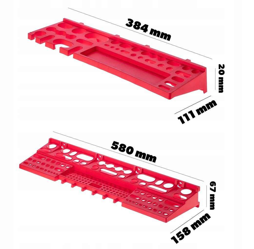 Työkalulaudan työpaja 174x78cm 100El hinta ja tiedot | Työkalupakit ja muu työkalujen säilytys | hobbyhall.fi