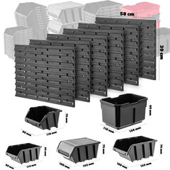 Työkalulaudan työpaja 174x78cm 100El hinta ja tiedot | Työkalupakit ja muu työkalujen säilytys | hobbyhall.fi