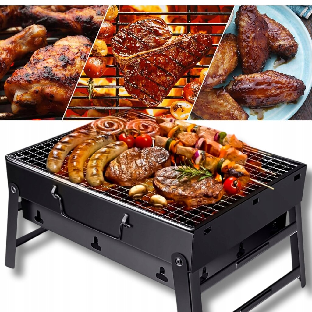 Turisti Grilli Kannettava Puuhiili Taittuva Bbq Retkeily Matkalaukku Grilli hinta ja tiedot | Grillit | hobbyhall.fi