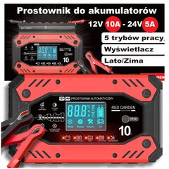 Ajoneuvon Akkulaturi Tehokas Laturi 12v 24v hinta ja tiedot | Auton akkulaturit | hobbyhall.fi