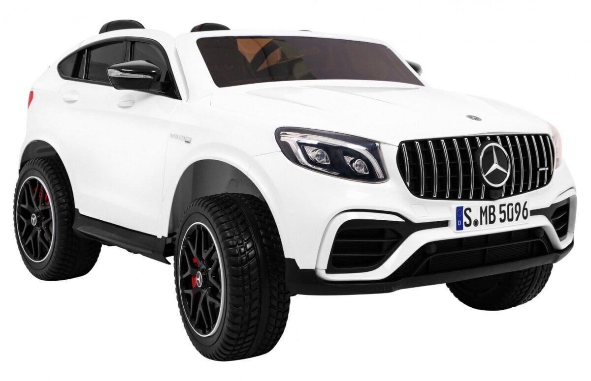 Lasten sähköauto Mercedes GLC 63S 4x4,valkoinen hinta ja tiedot | Lasten sähköautot | hobbyhall.fi