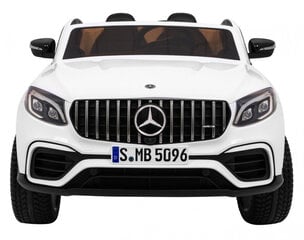 Lasten sähköauto Mercedes GLC 63S 4x4,valkoinen hinta ja tiedot | Lasten sähköautot | hobbyhall.fi