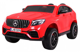 Lasten sähköauto Mercedes GLC 63S 4x4, punainen hinta ja tiedot | Lasten sähköautot | hobbyhall.fi