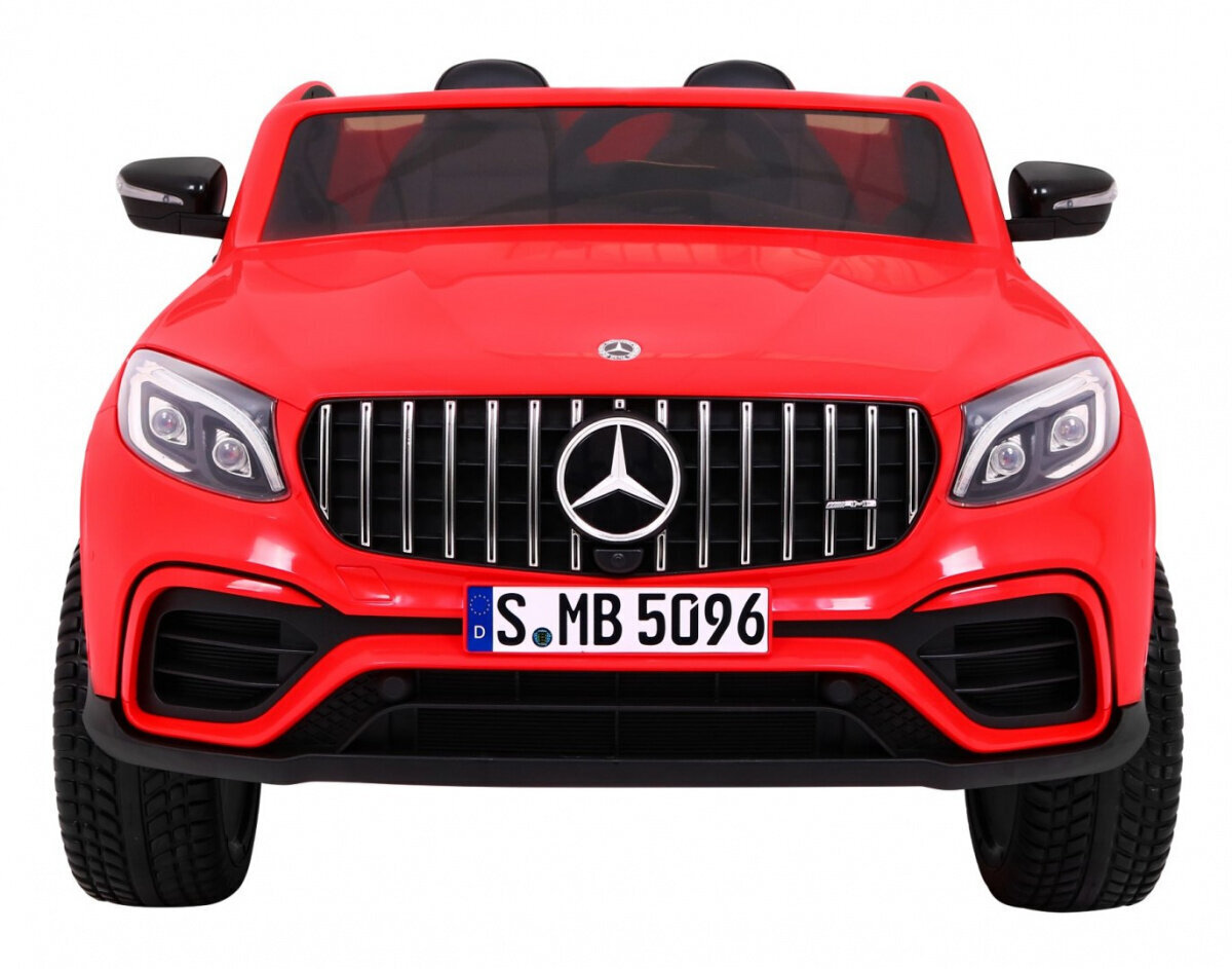 Lasten sähköauto Mercedes GLC 63S 4x4, punainen hinta ja tiedot | Lasten sähköautot | hobbyhall.fi