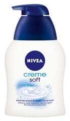 Nestesaippua Nivea Creme Soft, 6 x 250 ml hinta ja tiedot | Saippuat | hobbyhall.fi