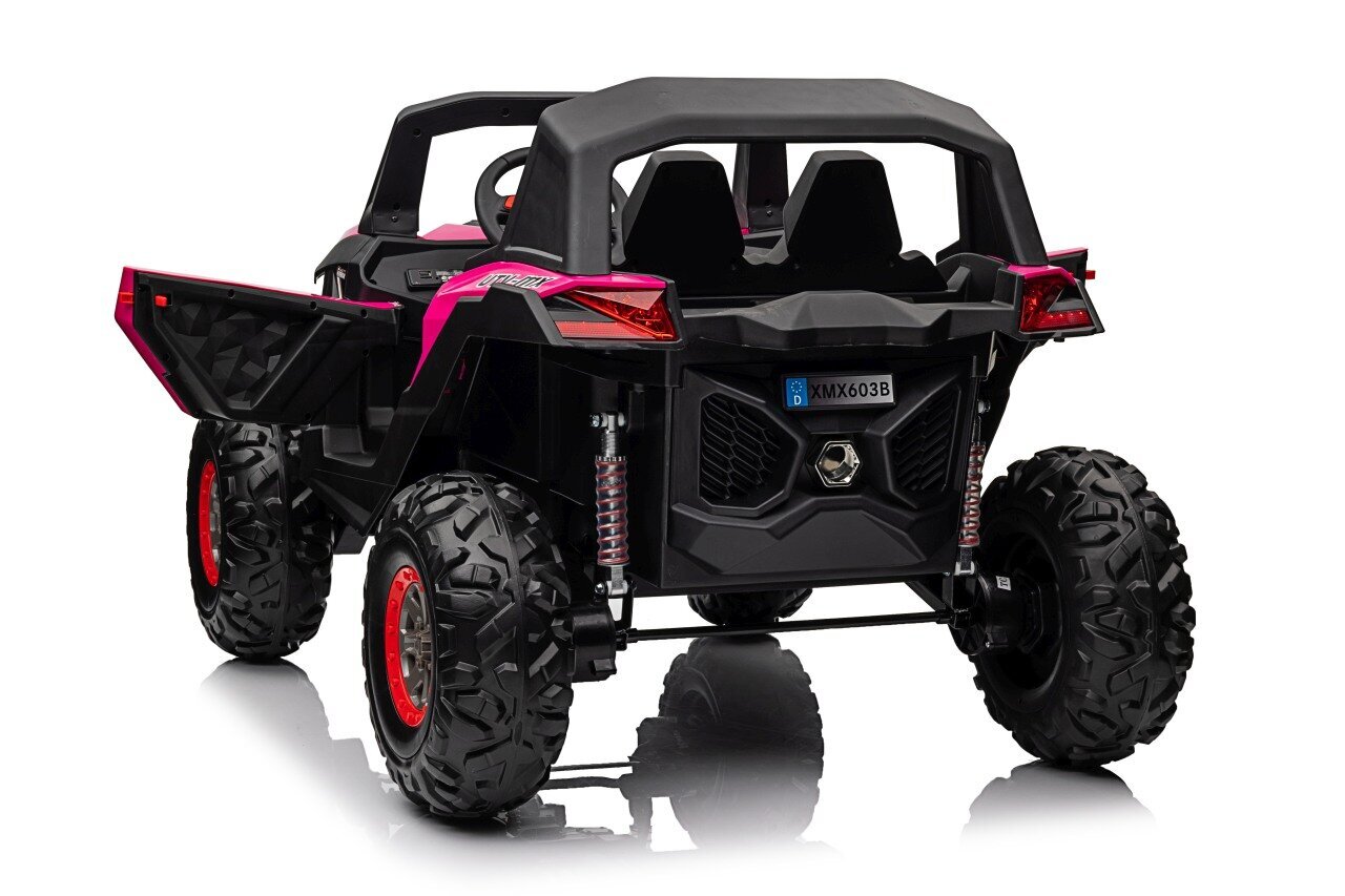 4x4-sähkömönkijä SuperStar Buggy, vaaleanpunainen hinta ja tiedot | Lasten sähköautot | hobbyhall.fi