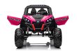 4x4-sähkömönkijä SuperStar Buggy, vaaleanpunainen hinta ja tiedot | Lasten sähköautot | hobbyhall.fi