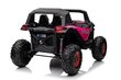 4x4-sähkömönkijä SuperStar Buggy, vaaleanpunainen hinta ja tiedot | Lasten sähköautot | hobbyhall.fi