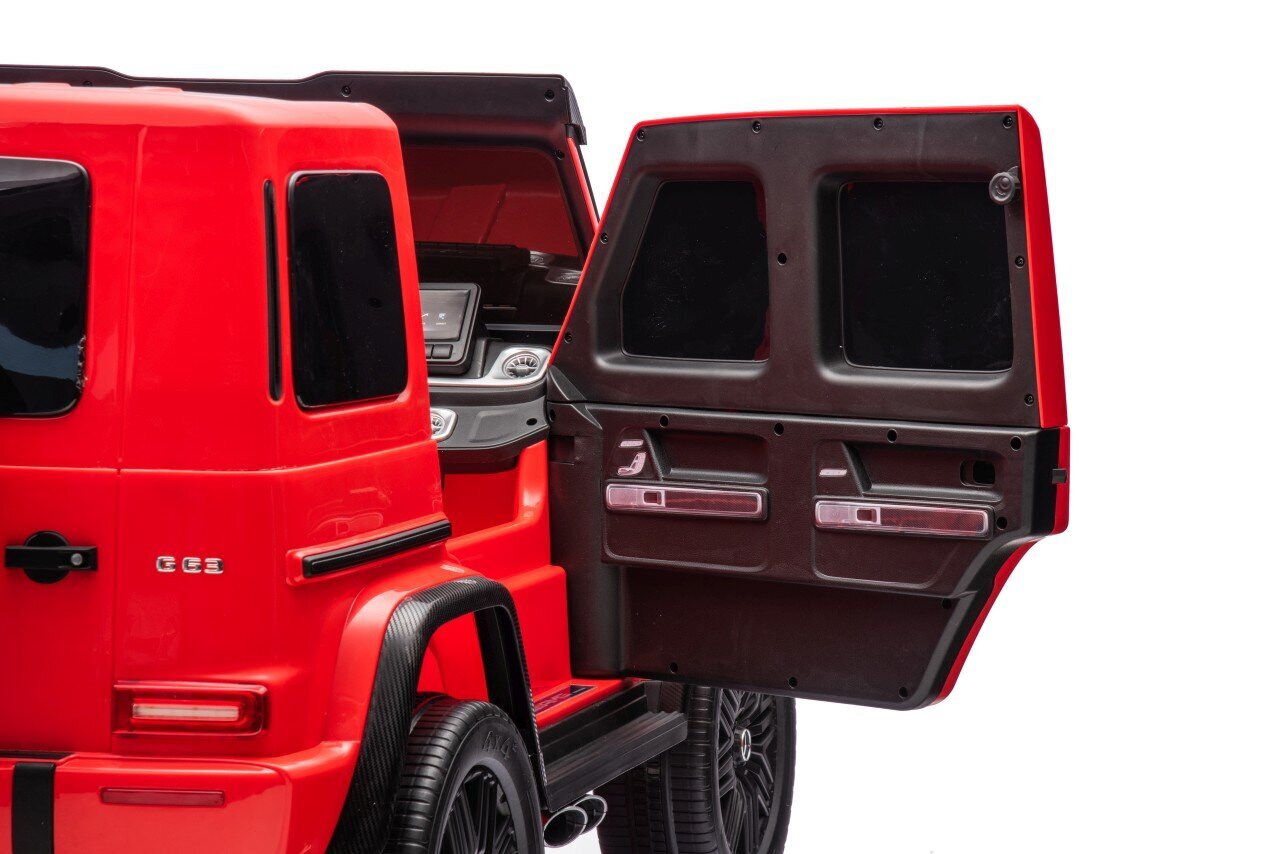 Sähköauto 4x4 Mercedes Benz G63 AMG XXL, punainen hinta ja tiedot | Lasten sähköautot | hobbyhall.fi