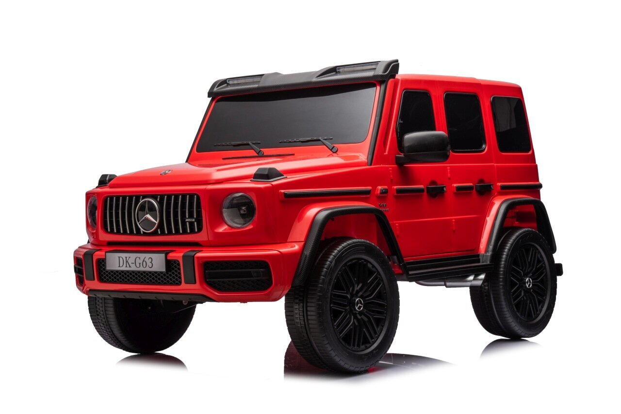 Sähköauto 4x4 Mercedes Benz G63 AMG XXL, punainen hinta ja tiedot | Lasten sähköautot | hobbyhall.fi