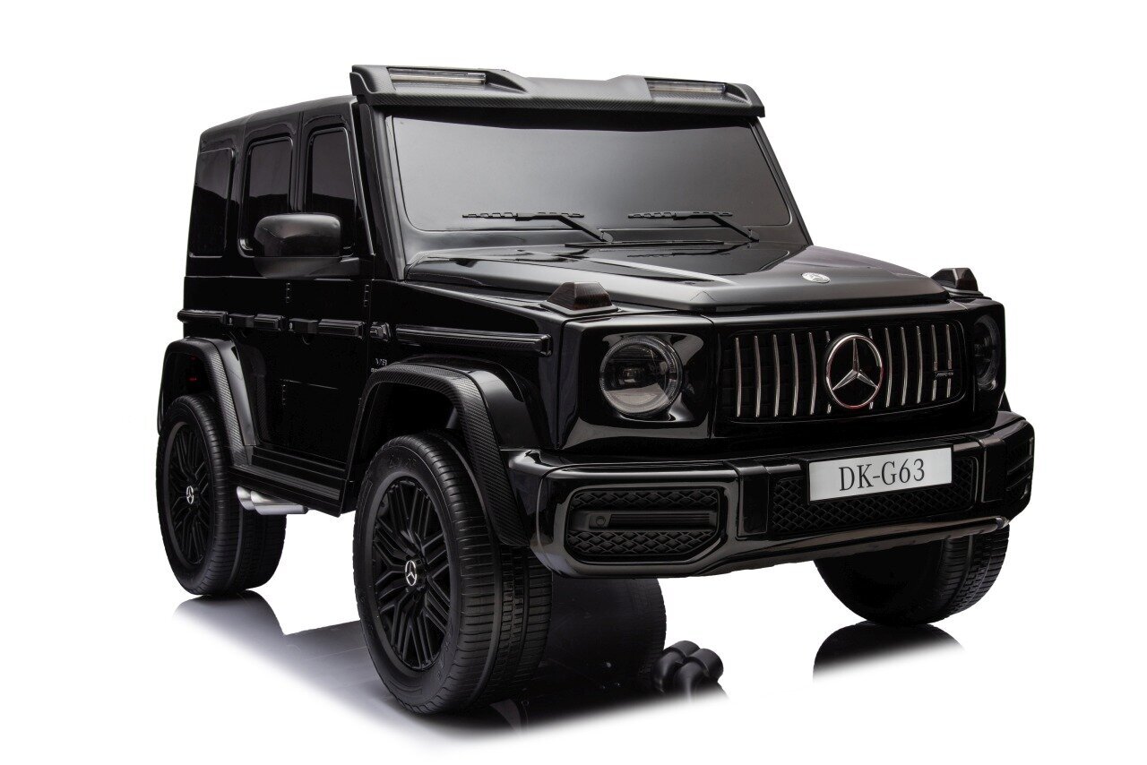 Sähköauto 4x4 200W Mercedes Benz G63 AMG XXL, musta hinta ja tiedot | Lasten sähköautot | hobbyhall.fi