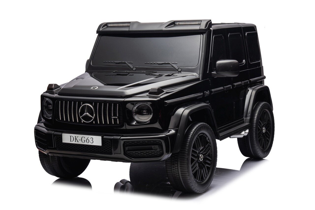 Sähköauto 4x4 200W Mercedes Benz G63 AMG XXL, musta hinta ja tiedot | Lasten sähköautot | hobbyhall.fi