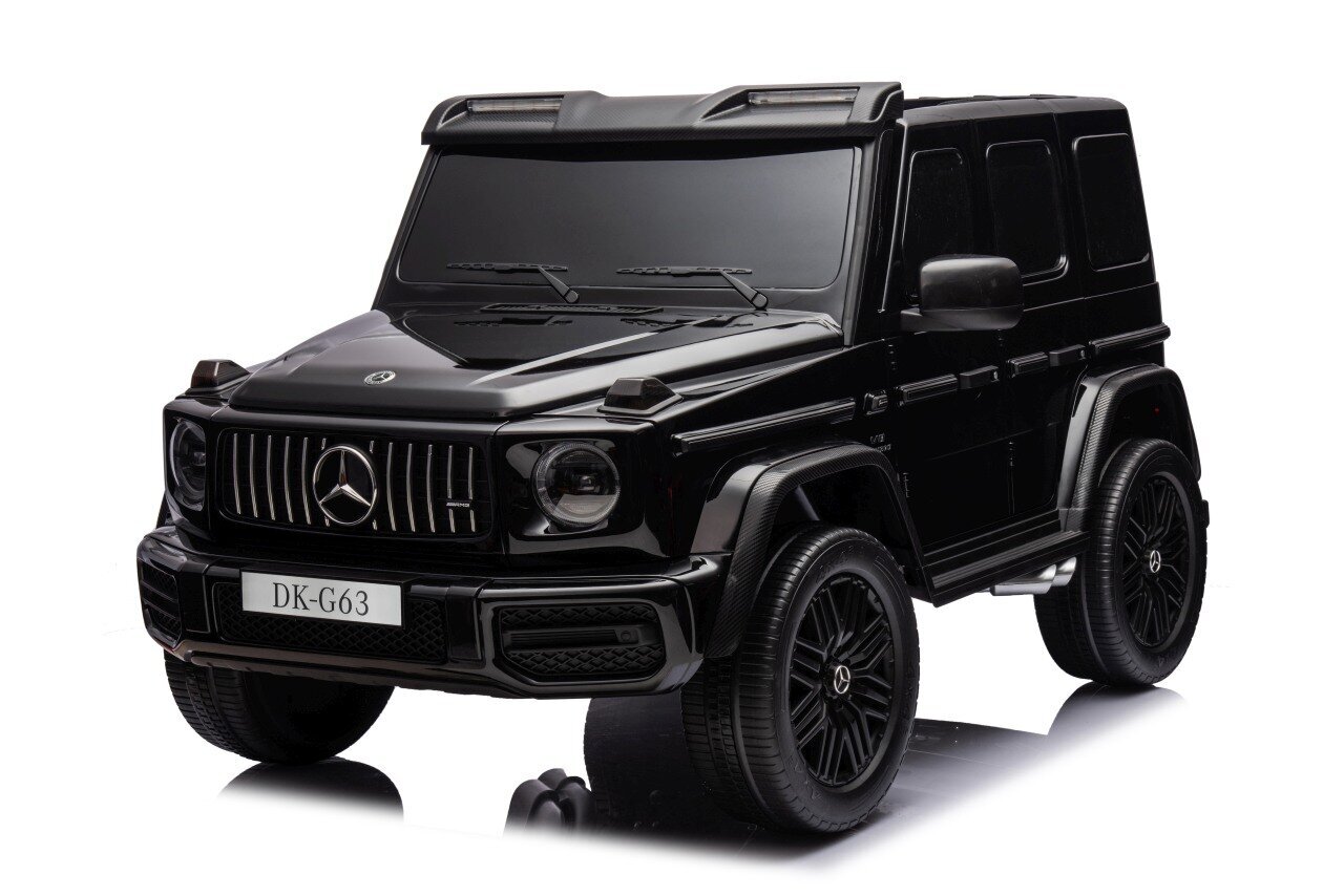 Sähköauto 4x4 200W Mercedes Benz G63 AMG XXL, musta hinta ja tiedot | Lasten sähköautot | hobbyhall.fi