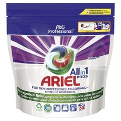 Ariel All-in-1 PODS Color+ pesukapselit, 60 pesukertaa hinta ja tiedot | Pyykinpesuaineet | hobbyhall.fi