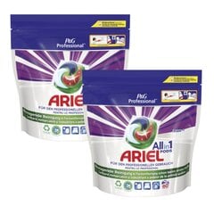 ARIEL Professional All-in-1 PODS pesukapselit 60X2 kpl hinta ja tiedot | Pyykinpesuaineet | hobbyhall.fi