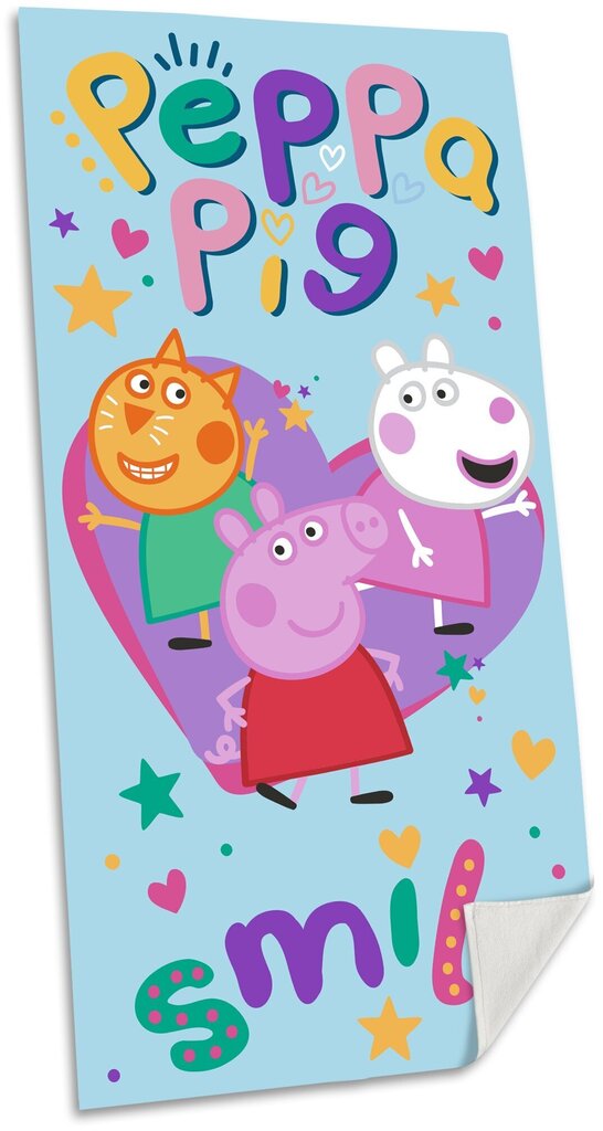 Pyyhe Peppa Pig, 70 x 140 cm hinta ja tiedot | Pyyhkeet | hobbyhall.fi