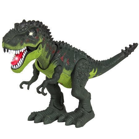 Elektroninen T-REX Dinosaur Walking Green hinta ja tiedot | Poikien lelut | hobbyhall.fi