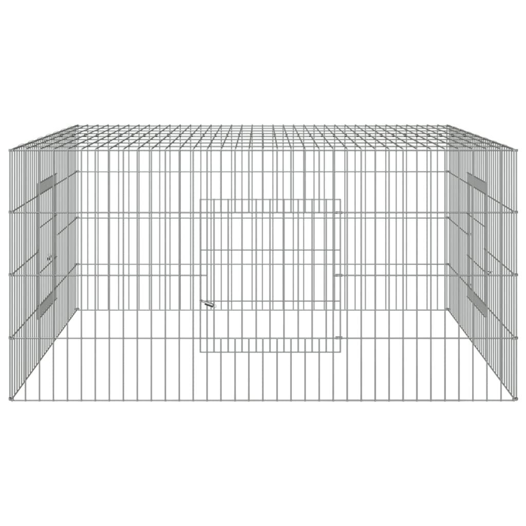 Lemmikkihäkki, 110x110x55 cm. hinta ja tiedot | Pieneläinten häkit ja tarvikkeet | hobbyhall.fi