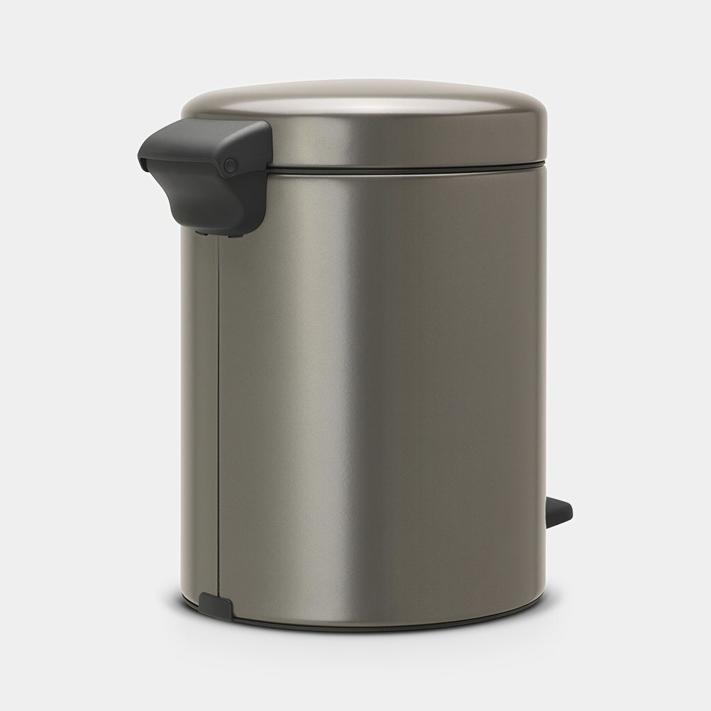 Brabantia NewIcon Poljinroska-astia 5L, Platinum hinta ja tiedot | Roska-astiat | hobbyhall.fi