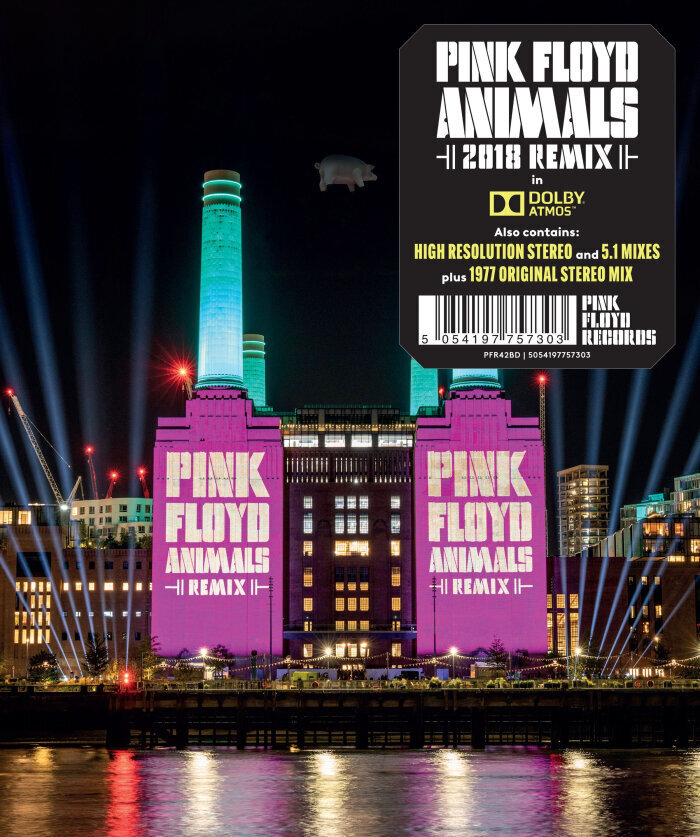Blu-Ray Audio PINK FLOYD Animals (2018 Remix, Dolby Atmos) Blu-Ray Audio hinta ja tiedot | Vinyylilevyt, CD-levyt, DVD-levyt | hobbyhall.fi