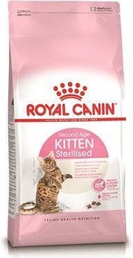 " Royal Canin Kitten Sterilised steriloitu kuivaruoka 4-12 kuukauden ikäisille kissanpennuille, steriloitu 400g hinta ja tiedot | Kissan kuivaruoka | hobbyhall.fi