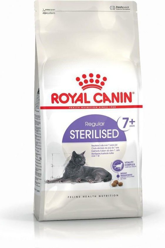 Royal Canin steriloiduille kissoille Steriloitu 7+, 0,4 kg hinta ja tiedot | Kissan kuivaruoka | hobbyhall.fi