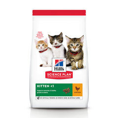 Hill's Science Plan Kitten -ruoka kissoille kanan kanssa, 3 kg hinta ja tiedot | Kissan kuivaruoka | hobbyhall.fi