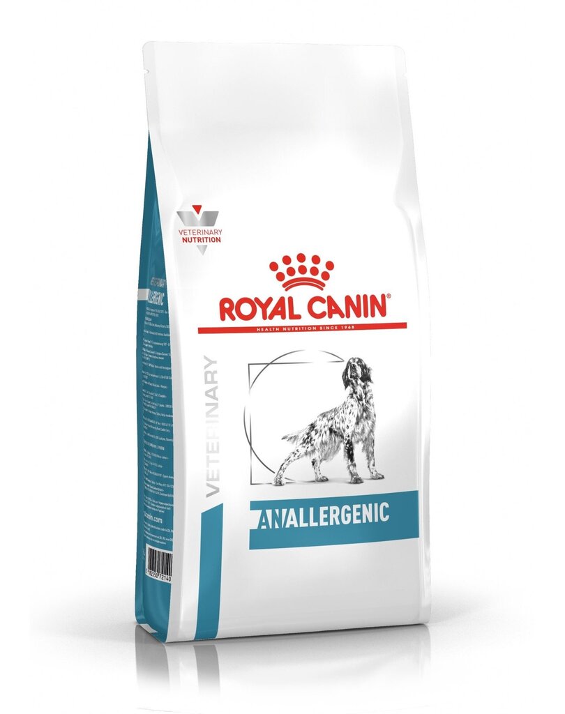 Royal Canin allergikoille alttiille koirille Dog anallergenic, 8 kg hinta ja tiedot | Koiran kuivaruoka | hobbyhall.fi