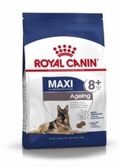 Royal Canin Maxi Ageing 8+ kuivaruoka aikuisille yli 8-vuotiaille koirille, suuret rodut 15kg hinta ja tiedot | Koiran kuivaruoka | hobbyhall.fi