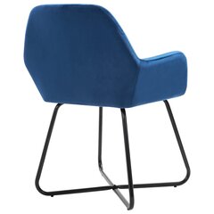 Ruokasalin tuolit, 2 kpl, sininen, sametti hinta ja tiedot | Ruokapöydän tuolit | hobbyhall.fi