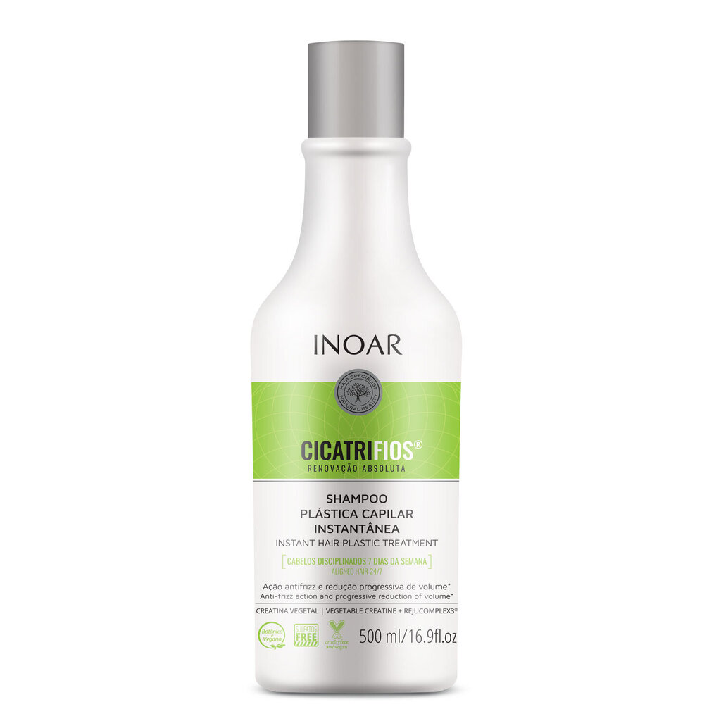 Shampoo INOAR CicatriFios Shampoo 1 l hinta ja tiedot | Shampoot | hobbyhall.fi