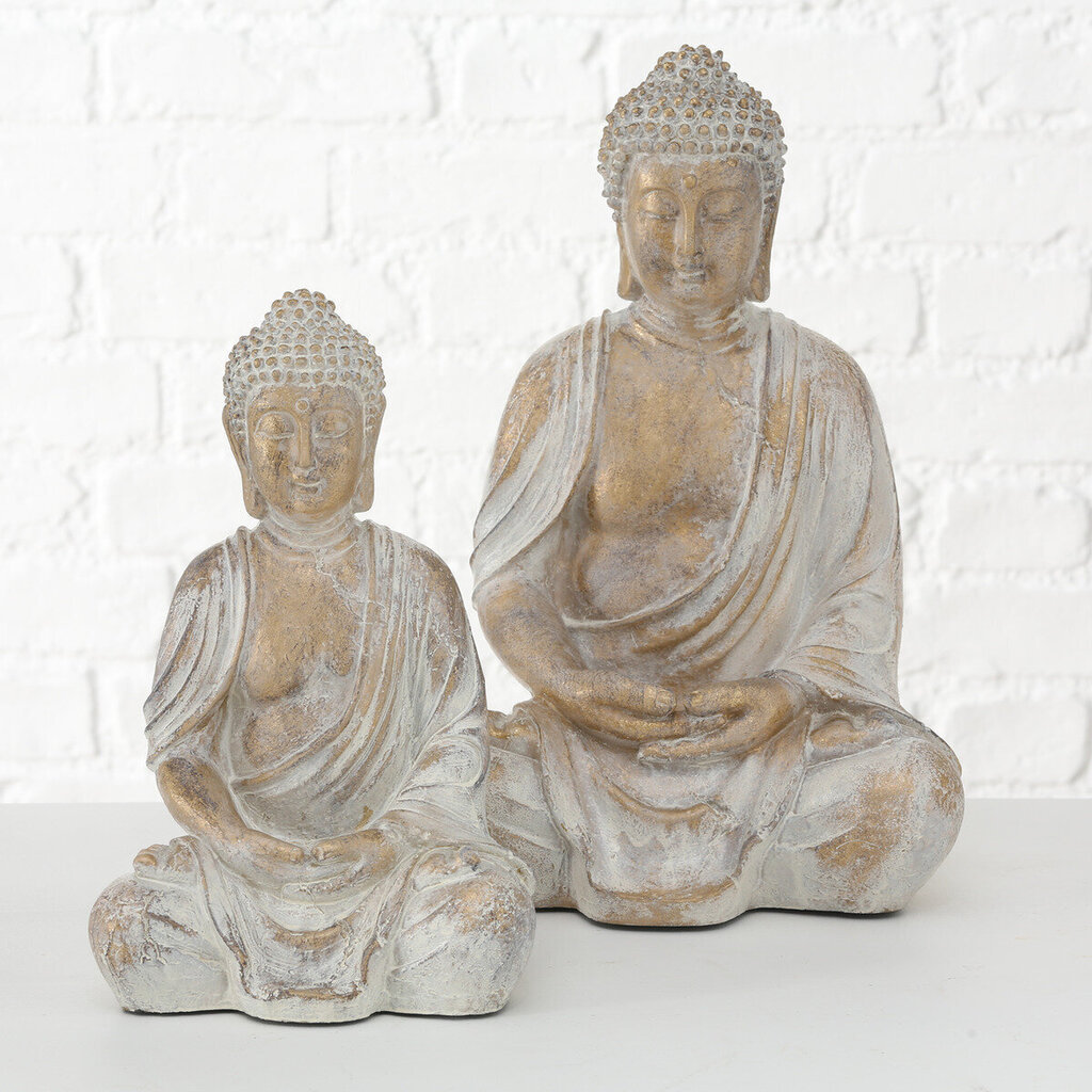 Boltze patsas Buddha, 31 cm hinta ja tiedot | Sisustustuotteet | hobbyhall.fi