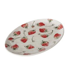 Boltze tarjoilulautanen Strawberry, 31x39cm hinta ja tiedot | Astiat | hobbyhall.fi