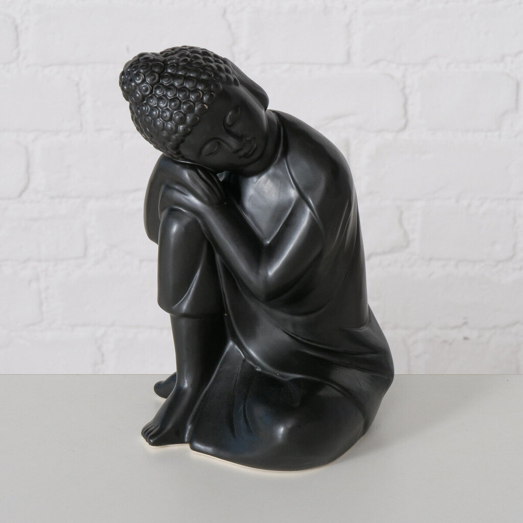 Boltze koristeellinen patsas Rimo Buddha, 23 cm hinta ja tiedot | Sisustustuotteet | hobbyhall.fi