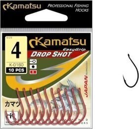 Koukut KAMATSU Drop Shot Shad Tail Bln No.4 hinta ja tiedot | Ongenkoukut | hobbyhall.fi