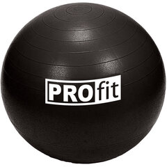 Voimistelupallo "Profit" 55cm musta Pumpulla DK 2102 hinta ja tiedot | Voimistelupallot | hobbyhall.fi