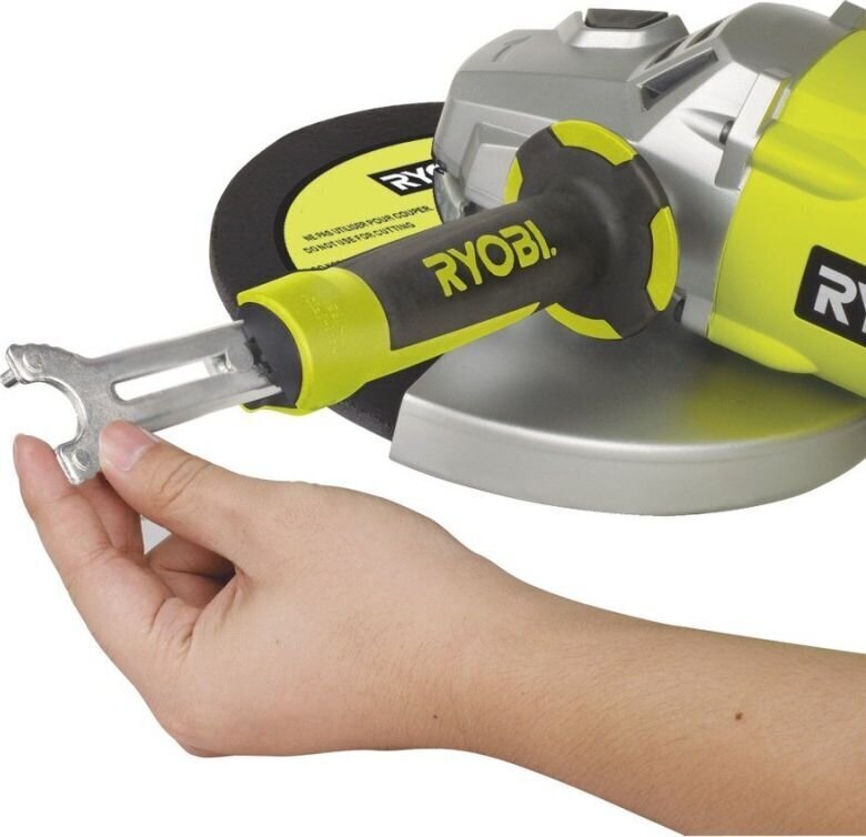 Kulmahiomakone Ryobi 2000W, 230 mm, EAG2000RS hinta ja tiedot | Hiomakoneet | hobbyhall.fi